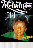 AMBROS, WOLFGANG - 1987 - Live In Concert - Gewitter Tour - Poster