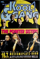 KOOL AND THE GANG - 2004 - Konzertplakat - Pointer Sisters - Tourposter - Bonn