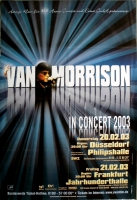 MORRISON, VAN - THEM - 2003 - Plakat - In Concert Tour - Poster - Dsseldorf
