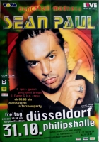 PAUL, SEAN - 2004 - Konzertplakat - Dancehall Madness - Tourposter - Dsseldorf