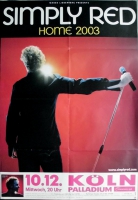 SIMPLY RED - 2003 - Live In Concert - Home Tour - Poster - K�ln