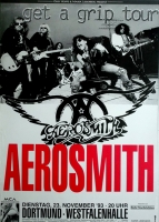 AEROSMITH - 1993 - Live In Concert - Get A Grip Tour - Poster - Dortmund