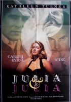 JULIA AND JULIA - 1987 - Plakat - Sting - Byrne - Turner - Poster