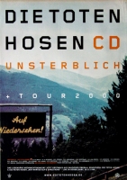 TOTEN HOSEN - 2000 - Promotion - Plakat - Unsterblich - Poster