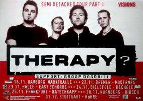 THERAPY - 1998 - Tourplakat - Concert - Semi Detached - Tourposter