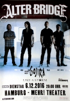 ALTER BRIDGE - 2016 - Konzertplakat - Concert - Goijra - Tourposter - Hamburg