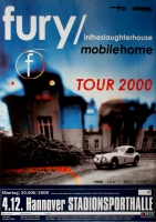 FURY IN THE SLAUGHTERHOUSE - 2000 - Concert - Mobile Tour - Poster - Hannover