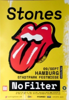 ROLLING STONES - 2017-09-09 - Plakat - No Filter - Poster - Hamburg