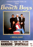 BEACH BOYS - 1993 - Plakat - In Concert - Endless Summer Tour - Poster - Hamburg