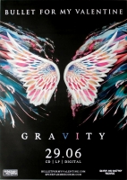 BULLET FOR MY VALENTINE - 2018 - Promotion - Plakat - Gravity - Poster