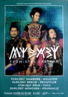 MY BABY - 2017 - Live In Concert - Prehistoric Rhythm Tour - Poster