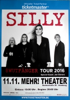 SILLY - 2016 - Live In Concert - Wutfnger Tour - Poster - Hamburg - B
