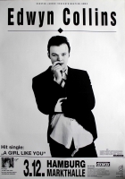COLLINS, EDWYN - 1994 - Live In Concert - A Girl... Tour - Poster - Hamburg