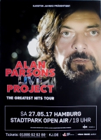 PARSONS, ALAN - 2017 - Live In Concert - Greatest Hits Tour - Poster - Hamburg