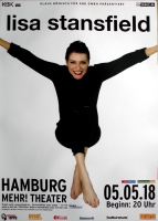 STANSFIELD, LISA - 2018 - Plakat - In Concert Tour - Poster - Hamburg