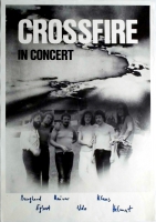 CROSSFIRE - 1979 - Plakat - Live In Concert - Colourful Music Tour - Poster - B