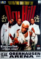 DRU HILL - 1999 - Live In Concert - Enter the Dru Tour - Poster - Oberhausen