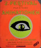 ANIMATION FESTIVAL 2. - XXXX - Plakat - Poster - Bremen