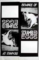 SCRAMBLED EGGS - XXXX - Plakat - Beware of - Lebanon - Beirut - Poster