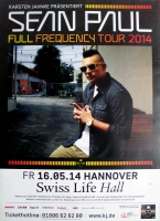 PAUL, SEAN - 2014 - Plakat - Full Frequency - Tourposter - Hannover
