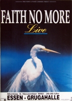 FAITH NO MORE - 1992 - Plakat - In Concert - Angel Dust Tour - Poster - Essen