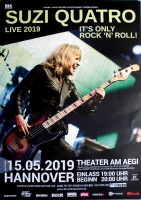QUATRO, SUZI - 2019 - Live In Concert - Its only Rock Roll - Poster - Hannover
