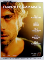 CAMMARATA, FABRIZIO - 2019 - Live In Concert - Lights Tour - Poster