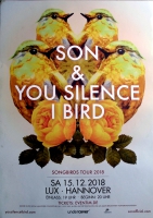 SON AND YOU SILENCE I BIRD - 2018 - Concert - Songbirds - Poster - Hannover