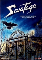 SAVATAGE - 2001 - Promoplakat - Poets and Madmen - Poster