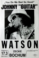 WATSON, JOHNNY GUITAR - 1988 - Konzertplakat - Concert - Tourposter - Bochum