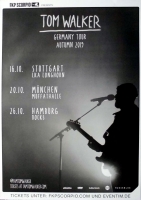 WALKER, TOM - 2019 - Live in Concert - Autumn Germany Tour - Poster