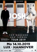 JOSH - 2019 - Plakat - Von Mdchen und Farben Tour - Poster - Hannover