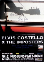 COSTELLO, ELVIS - 2005 - In Conncert - Poster - Bonn - Signed / Autogramm
