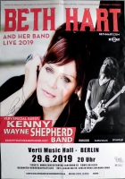 HART, BETH - 2019 - Poster - In Concert - Berlin - Signed / Autogramm