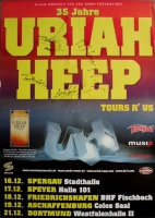 URIAH HEEP - 2005 - Poster - In Concert - Tours r Us - Signed / Autogramm