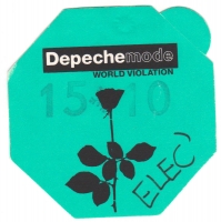 DEPECHE MODE - 1990 - Working Pass - World Violation Tour - Stuttgart