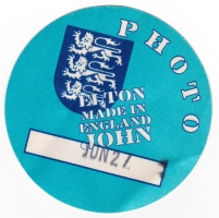 JOHN, ELTON - 1995 - Photo Pass - Made in England Tour - Stuttgart - B
