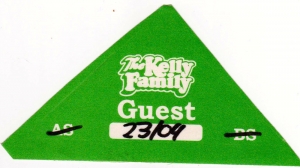 KELLY FAMILY - 1995 - Guest Pass - Over the Hump Tour - Stuttgart