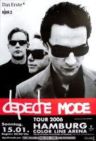 DEPECHE MODE - 2006 - Plakat - Live In Concert Tour - Poster - Hamburg - R