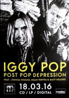 POP, IGGY - 2016 - Plakat - Post Pop Depression - Poster - B