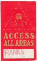 SIMPLE MINDS - 1989 - All Access Pass - Street Fighting Years - Stuttgart - B