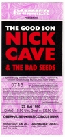 CAVE, NICK - 1990 - Ticket - Eintrittskarte - The God Son Tour - Oberhausen