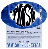 PHISH - 1997 - Ticket - Eintrittskarte - In Concert - Berlin