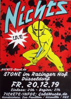 NICHTS - 2019 - Plakat - In Concert - Poster - Dsseldorf