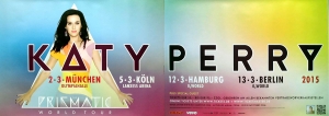 PERRY, KATY - 2015 - Tourplakat - In Concert - Prismatic - Tourposter
