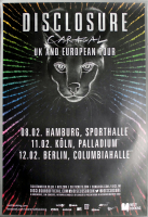 DISCLOSURE - 2015 - Plakat - In Concert - Caracal Tour - Poster
