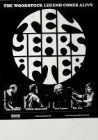 TEN YEARS AFTER - XXXX - Tourplakat - Concert - 90er - Woodstock - Tourposter