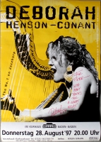 HENSON-CONANT, DEBORAH - 1997 - Jazz - Poster - Signiert - Baden Baden
