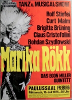 RKK, MARIKA - 1975 - Pakat - Concert - Tanz und Musical - Poster - Freiburg