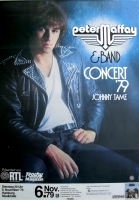 MAFFAY, PETER - 1979 - Johnny Tame - In Concert Tour - Poster - Hamburg